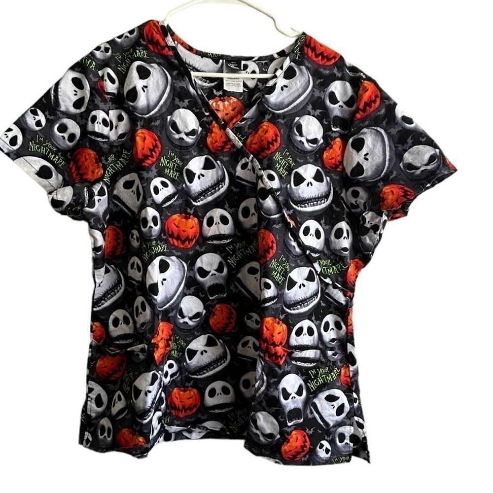 Disney The Nightmare Before Christmas Scrubs • Used • Size: 2X